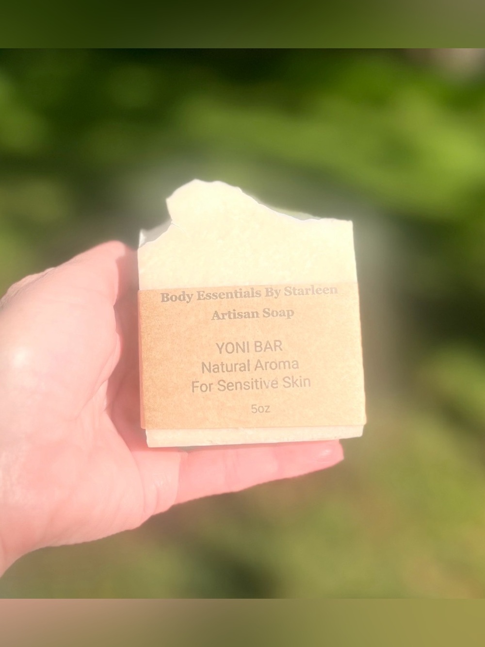Handcrafted - Yoni Feminine Soap-Wash UNSCENTED ~ Natural Aroma -Artisan Soap